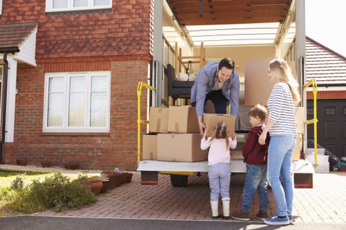Local house removals team planning a move in Ruislip
