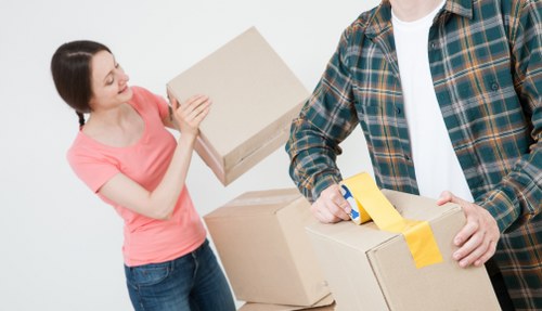 House move preparation and loading in Ruislip