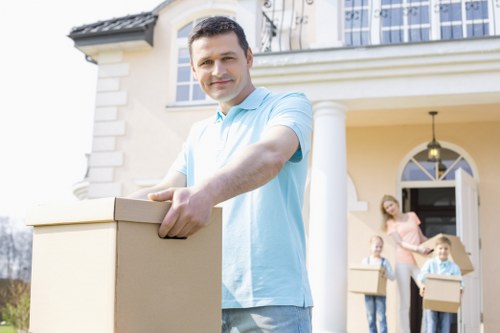 Careful handling of furniture during a flat removal in Ruislip