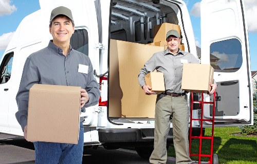 Local removals van prepared for residential and commercial moves in Ruislip